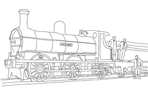 Steam Train Dunleer
