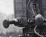 Black and white photograph of P2 parcel van No. 777. Copyright Duffner
